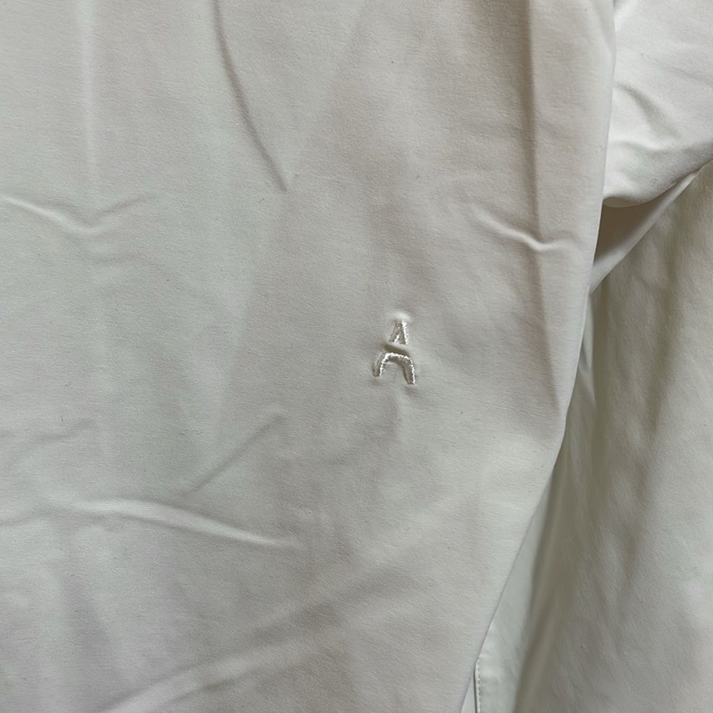 Aday Something Borrowed White Button Down Long Sl… - image 8